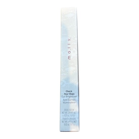 Mally Check Your Bags Eye Brightener Illuminator Make Up New In Box - Picture 2 of 6